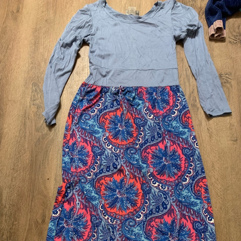 Girls long sleeve dress